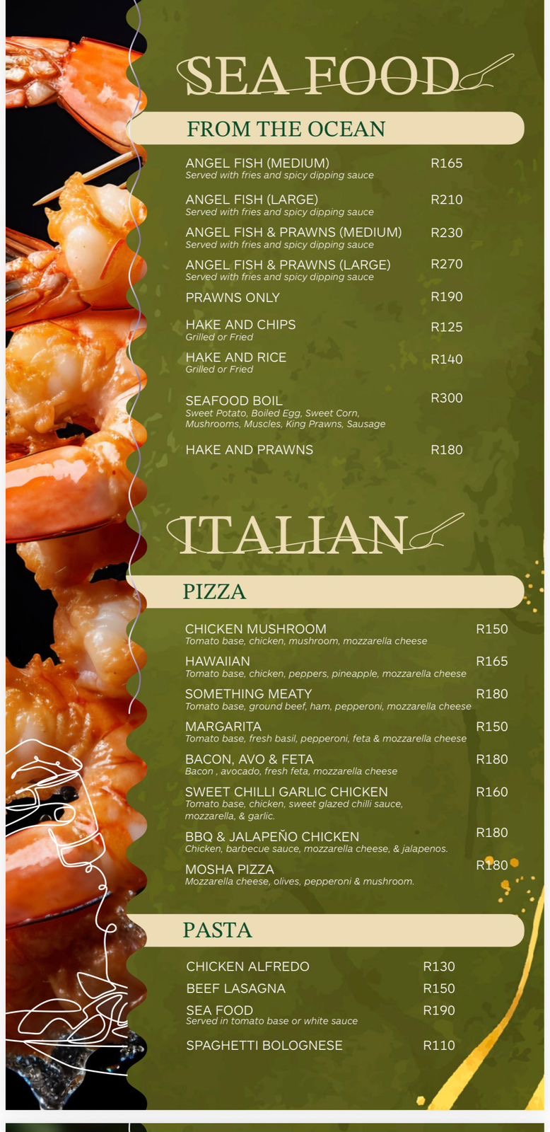 Sea Food Italian Pasta 2026